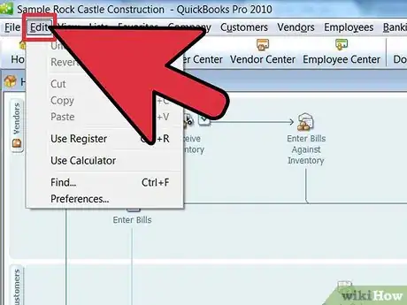 Imagen titulada Use QuickBooks for Inventory Step 2