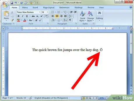 Imagen titulada Make Custom Special Characters in Word Step 5