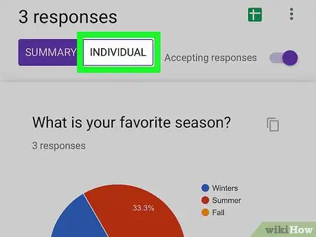 Imagen titulada View Google Form Responses on iPhone or iPad Step 5