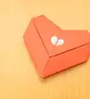 hacer un corazón de origami