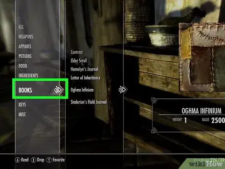 Imagen titulada Do the Oghma Infinium Glitch in Skyrim Step 14