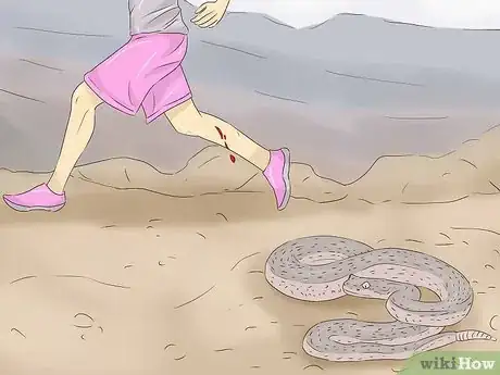 Imagen titulada Treat a Rattlesnake Bite Step 1