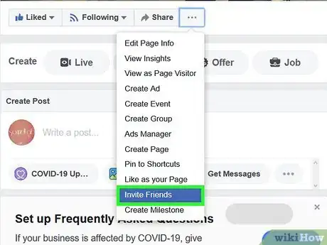 Imagen titulada Invite All Your Friends to Your Page or Group on Facebook Step 13