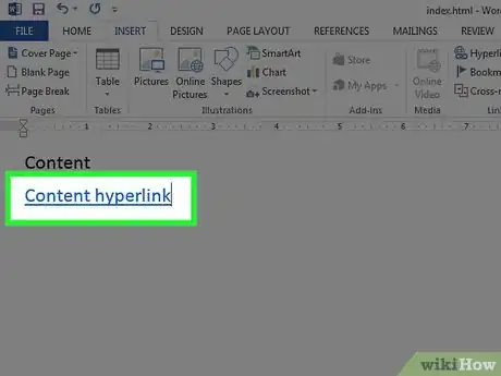 Imagen titulada Make a Website With Word Step 8