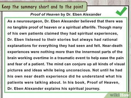 Imagen titulada Start a Summary Paragraph Step 10