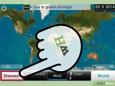 Imagen titulada Beat Bio–Weapon Brutal Mode in Plague Inc. Step 2