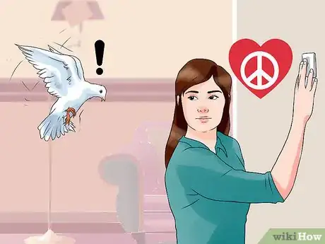 Imagen titulada Chase a Bird out of an Enclosed Porch or a House Step 4
