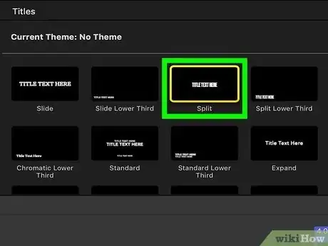 Imagen titulada Create Credits in iMovie Step 2