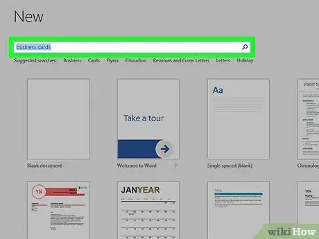 Imagen titulada Make Business Cards in Microsoft Word Step 2
