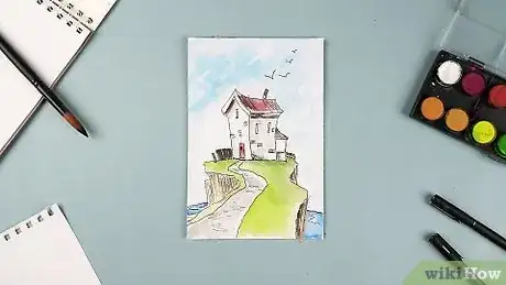 Imagen titulada Ink and Watercolor Step 11