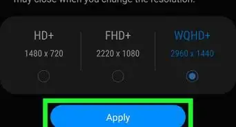 cambiar la resolución de la pantalla en Android