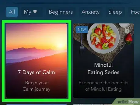 Imagen titulada Get Calm App for Free on iPhone or iPad Step 7
