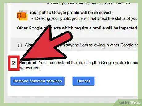 Imagen titulada Delete a YouTube Account Step 4