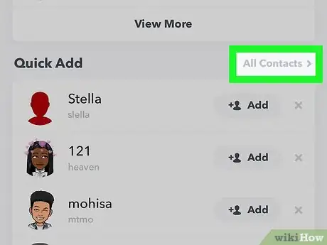 Imagen titulada Find Someone's Snapchat Username Step 8