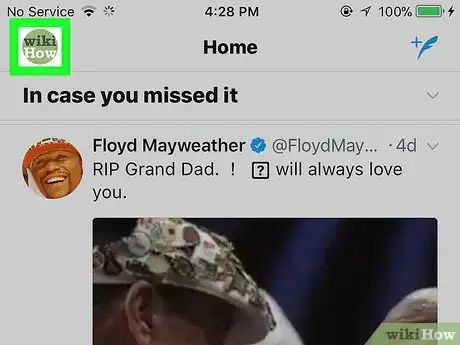 Imagen titulada Disable the While You Were Away Feature on Twitter on iPhone or iPad Step 2