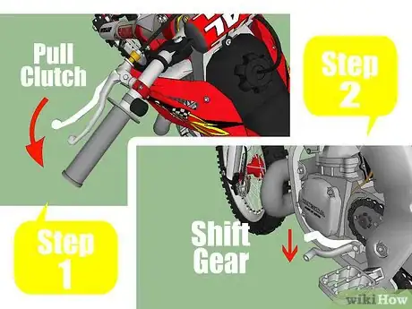 Imagen titulada Use a Clutch on a Dirtbike Step 4