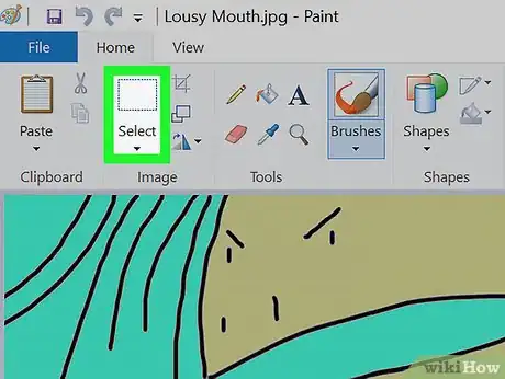Imagen titulada Make a Background Transparent in Paint Step 5
