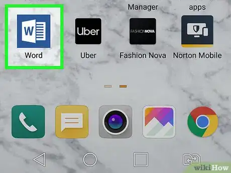 Imagen titulada Open Docx Files on Android Step 1