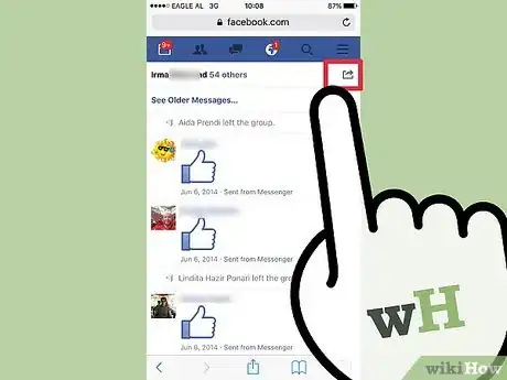 Imagen titulada Delete Archived Messages on Facebook Step 8