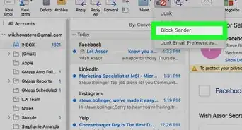 dejar de recibir correo no deseado en Outlook en una PC o una Mac