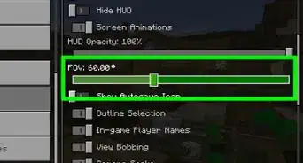 hacer zoom en Minecraft