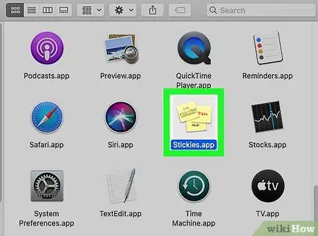 Imagen titulada Use Stickies on Mac Step 3