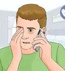 quitar el gas pimienta de los ojos