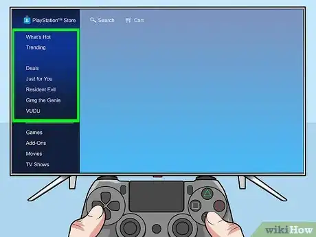 Imagen titulada Buy Games from the PlayStation Store Step 3