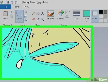 Imagen titulada Make a Background Transparent in Paint Step 8
