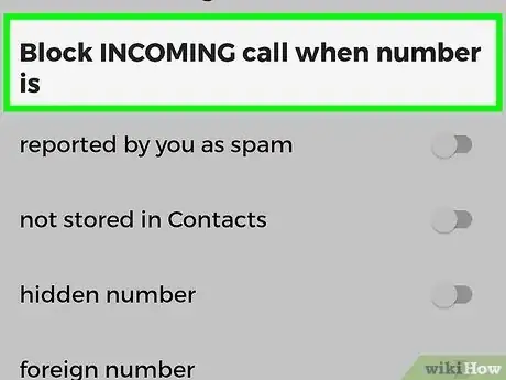 Imagen titulada Block Unknown Numbers on Android Step 15
