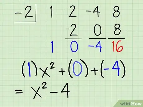 Imagen titulada Divide Polynomials Using Synthetic Division Step 11
