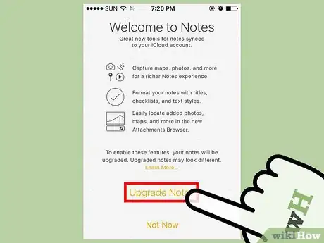 Imagen titulada Upgrade iPhone Notes Step 5