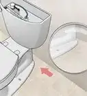 arreglar una fuga en el tanque del inodoro