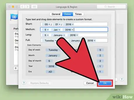 Imagen titulada Change the Date Format on a Mac Step 11