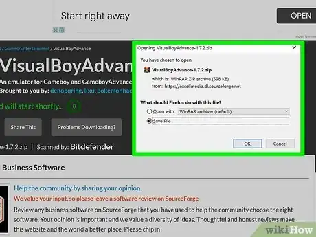 Imagen titulada Use Gameshark Codes on Visualboy Advance Step 4