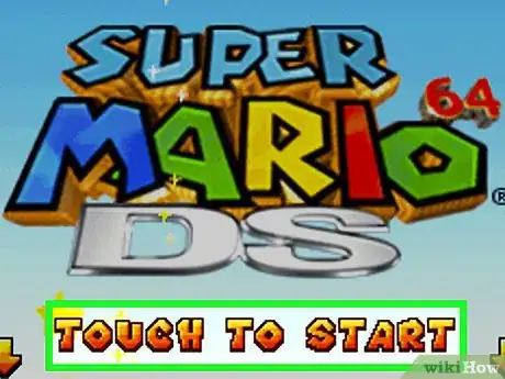 Imagen titulada Get Mario in Super Mario 64 DS Step 1