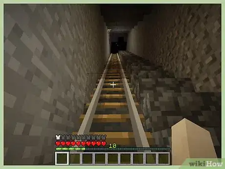 Imagen titulada Make a Minecart in Minecraft Step 14
