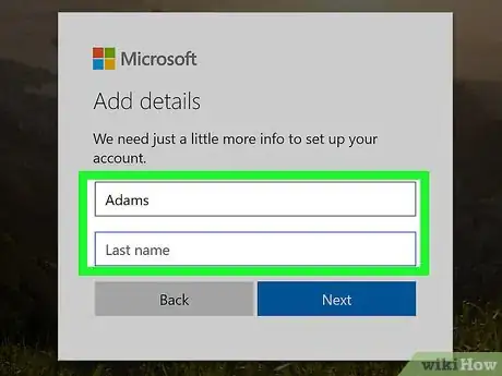 Imagen titulada Create a Hotmail Account Step 7