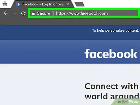 Imagen titulada Comment As a Page on Facebook Step 1