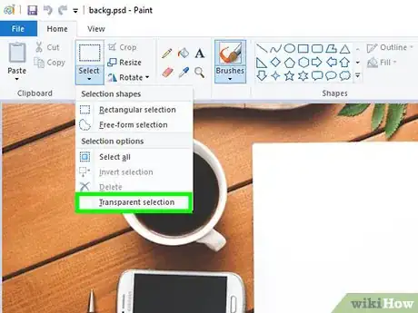 Imagen titulada Remove the White Background in Microsoft Paint Step 29