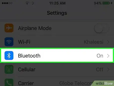 Imagen titulada Block Bluetooth Sharing on an iPhone Step 6