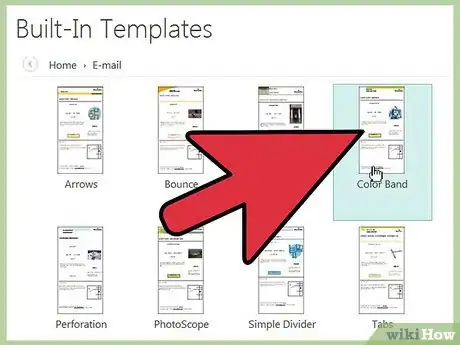 Imagen titulada Create an Email Newsletter in Publisher Step 2