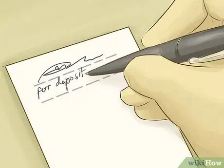 Imagen titulada Use an ATM to Deposit Money Step 3