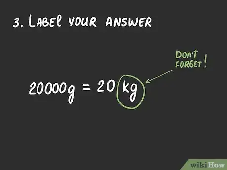 Imagen titulada Convert Grams to Kilograms Step 3