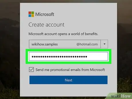 Imagen titulada Create a Hotmail Account Step 4