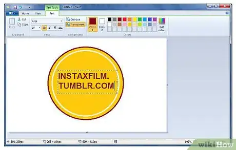 Imagen titulada Draw a Logo in Microsoft Paint Step 6