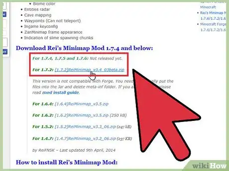 Imagen titulada Install Rei's Minimap in Minecraft Step 3