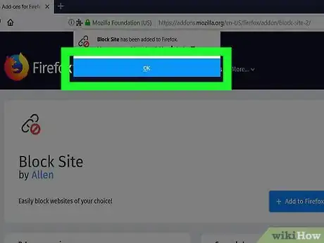 Imagen titulada Block and Unblock Internet Sites with Firefox Step 5