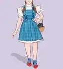 vestirte como Dorothy en el Mago de Oz