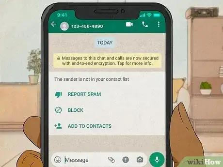Imagen titulada Identify a Fake WhatsApp Number Step 1